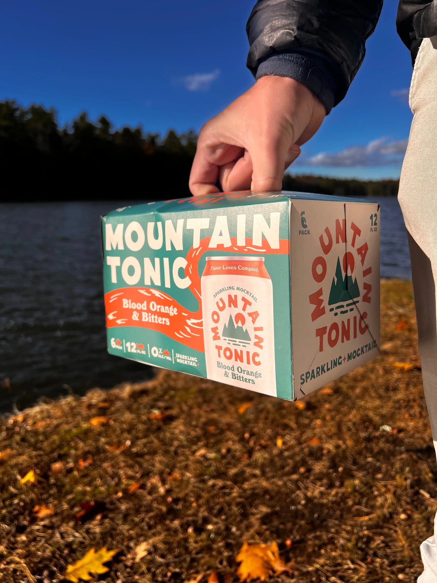 Blood Orange and Bitters 12 pack Mountain Tonic
